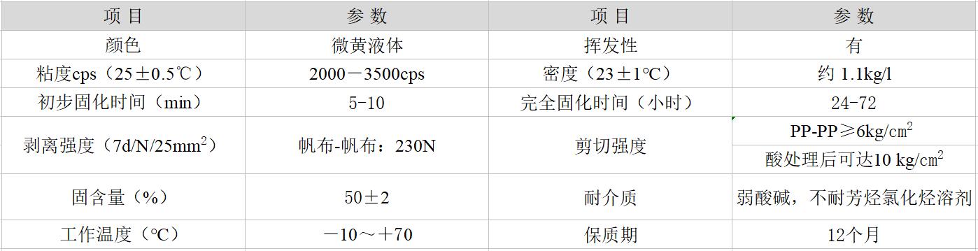 HR-736 強(qiáng)力PP膠水